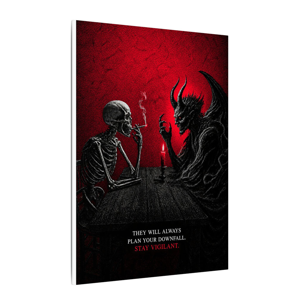 Stay Vigilant - Dark Wall Art | Canvas