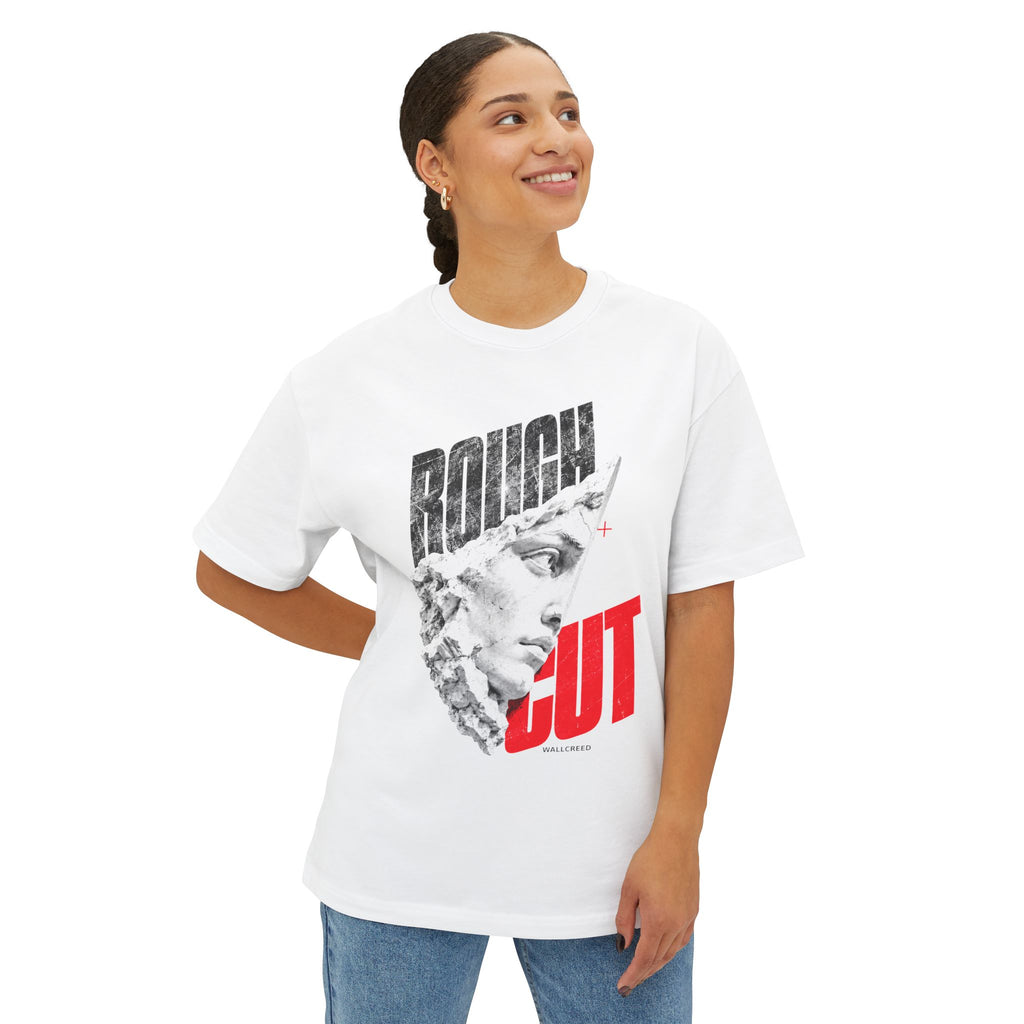 Rough Cut | Heavyweight Tee (Front + Back)