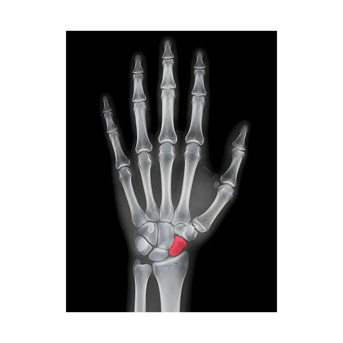 Carpal Study - Doctor's Office Wall Art | Matte Poster