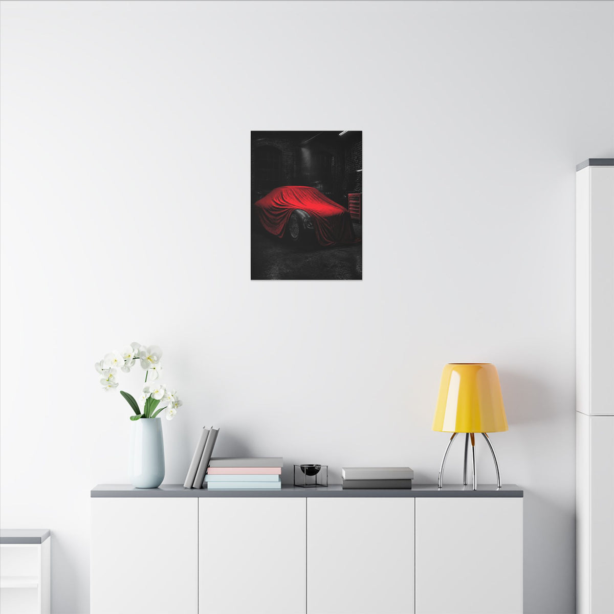 The Project - Car Cover Wall Art | Canvas