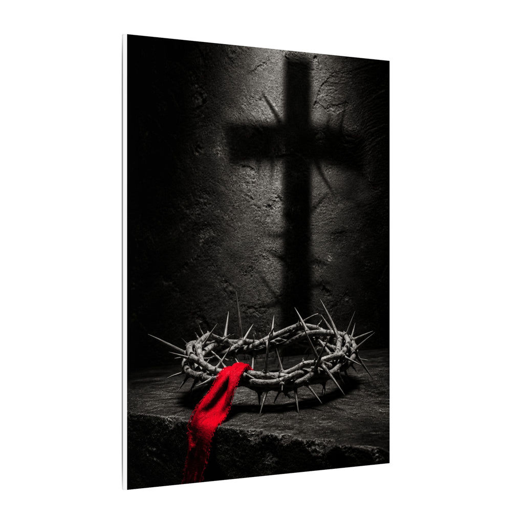 Crown and Shadow - Crown of Thorns Wall Art | Canvas