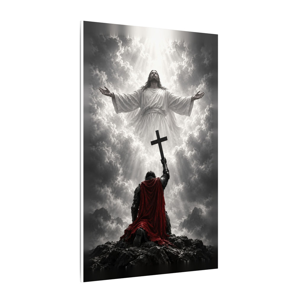Jesus and the Warrior - Christian Wall Art | Canvas