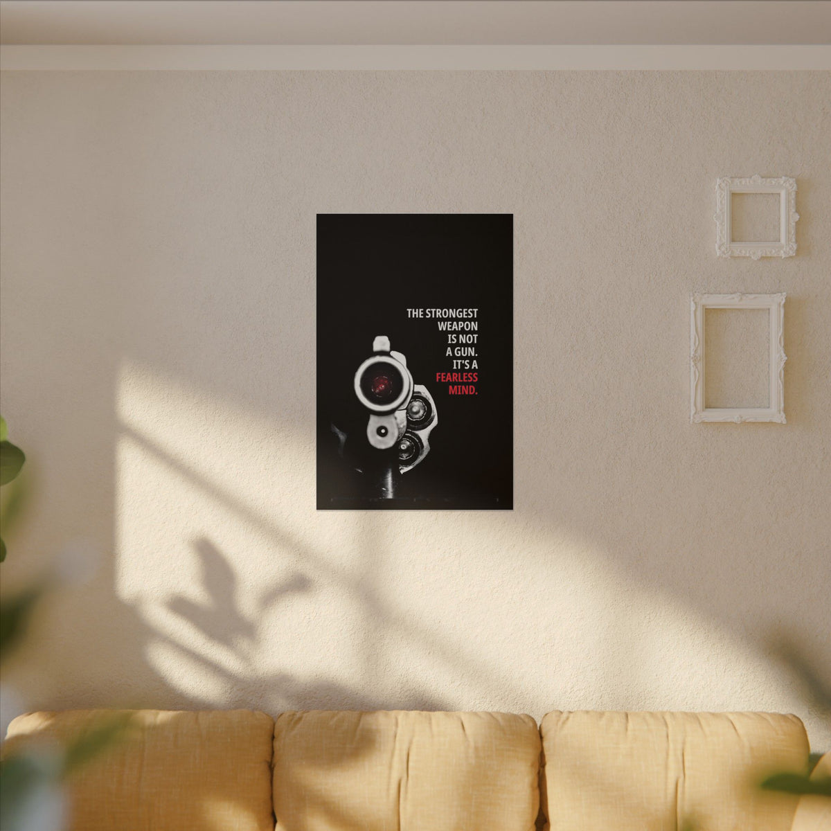 A Fearless Mind - Mindset Wall Art | Canvas