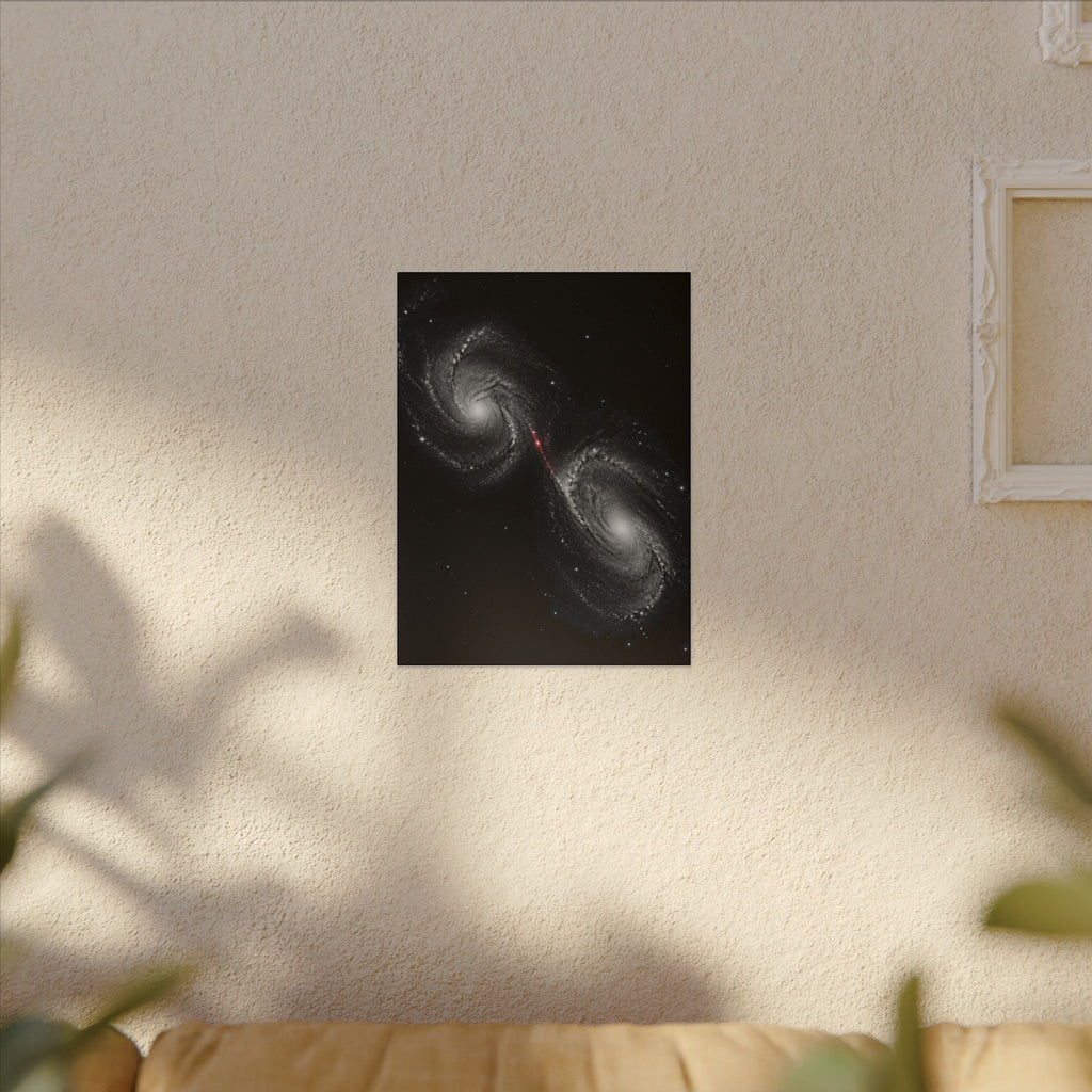 Collision Course - Space Wall Art | Canvas