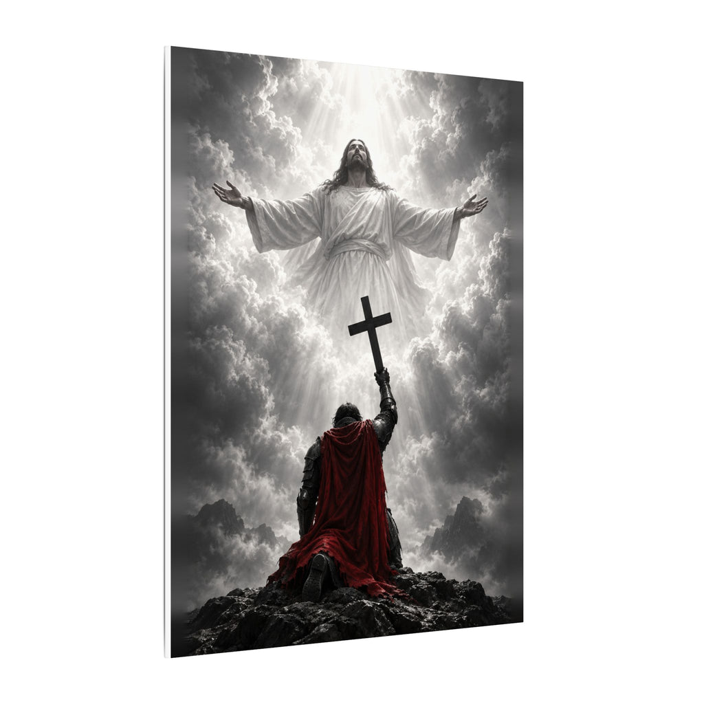 Jesus and the Warrior - Christian Wall Art | Canvas