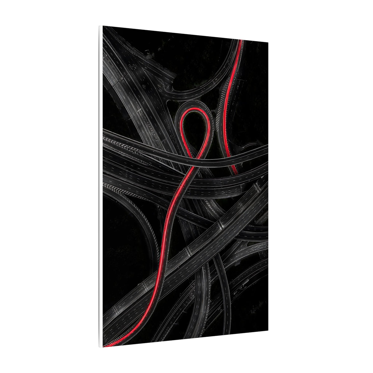 The Route - Car Wall Art | Canvas