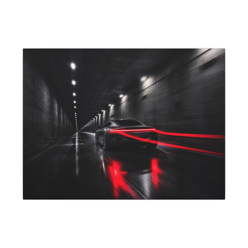 Redline Tunnel - Racing Wall Art | Canvas (Landscape)
