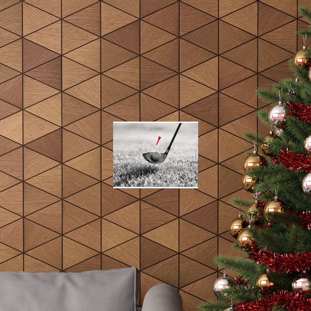 Pure Contact - Golf Prints | Matte Poster (Landscape)