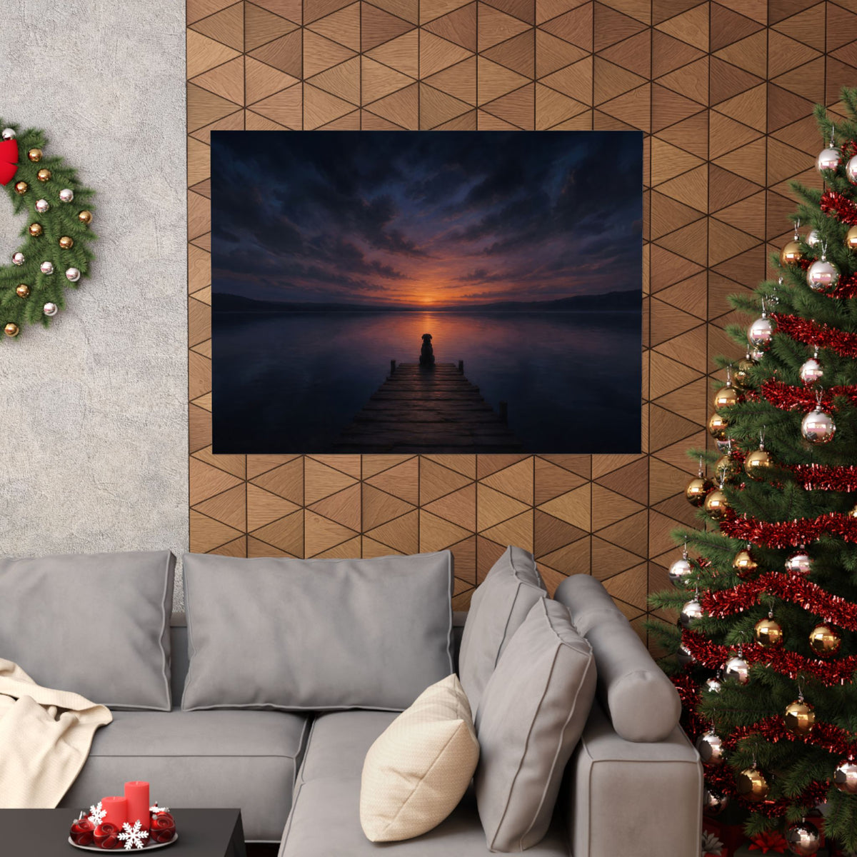 The Wait - Bedroom Wall Art | Matte Poster (Landscape)