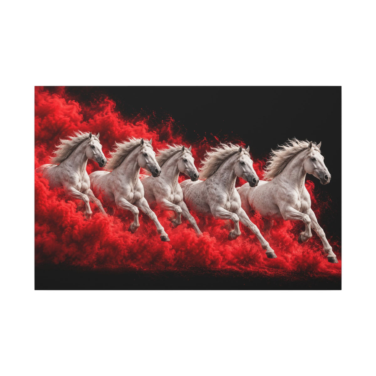 Stampede - Horse Wall Art | Canvas (Landscape)
