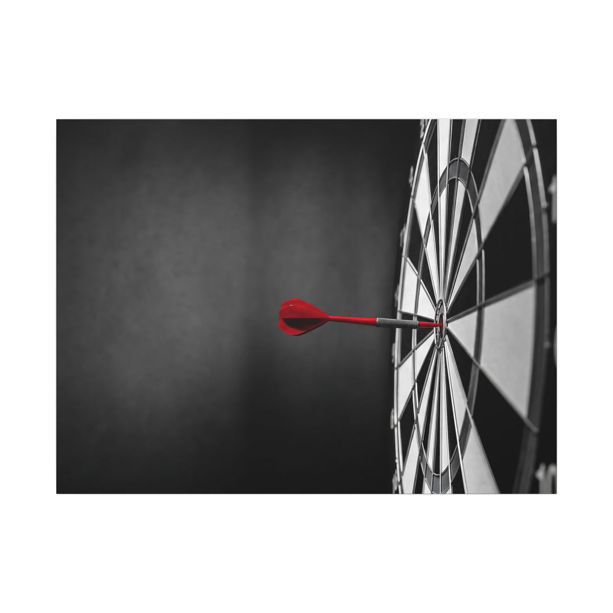 Dead Center - Mens Office Art | Canvas (Landscape)
