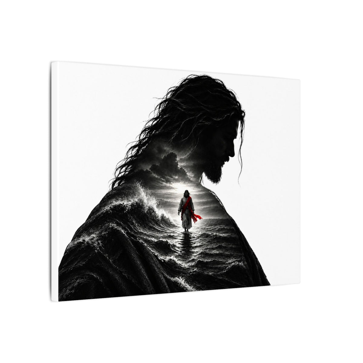 Walk on Water - Christian Wall Art | Canvas (Landscape)