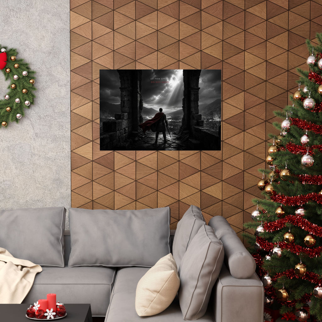 Stand Firm - Armor of God Wall Art | Matte Poster (Landscape)