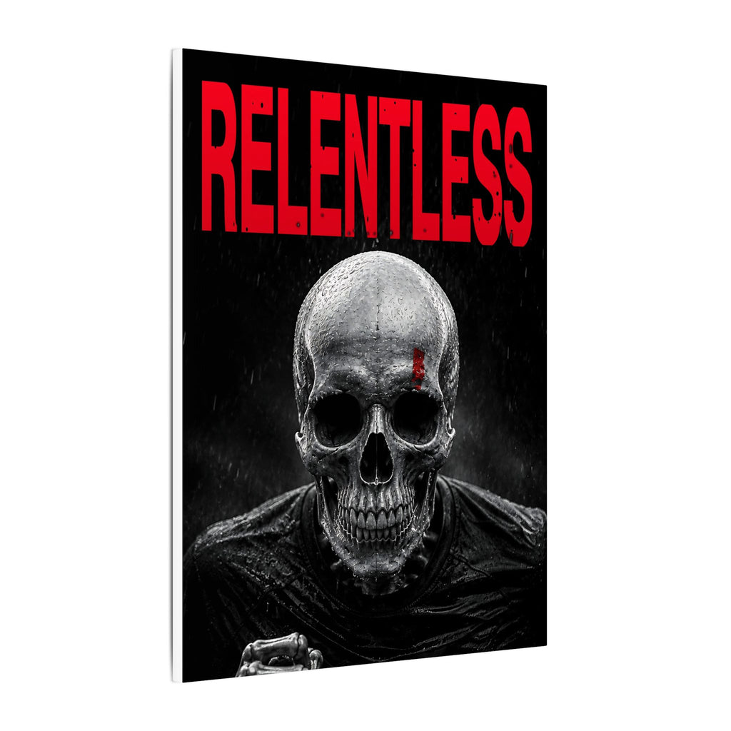 Relentless - Skull Wall Art | Canvas