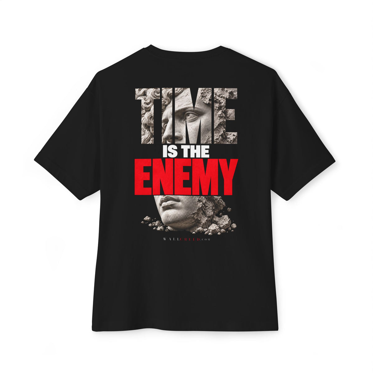Time Is the Enemy | Heavyweight Tee (Front + Back)
