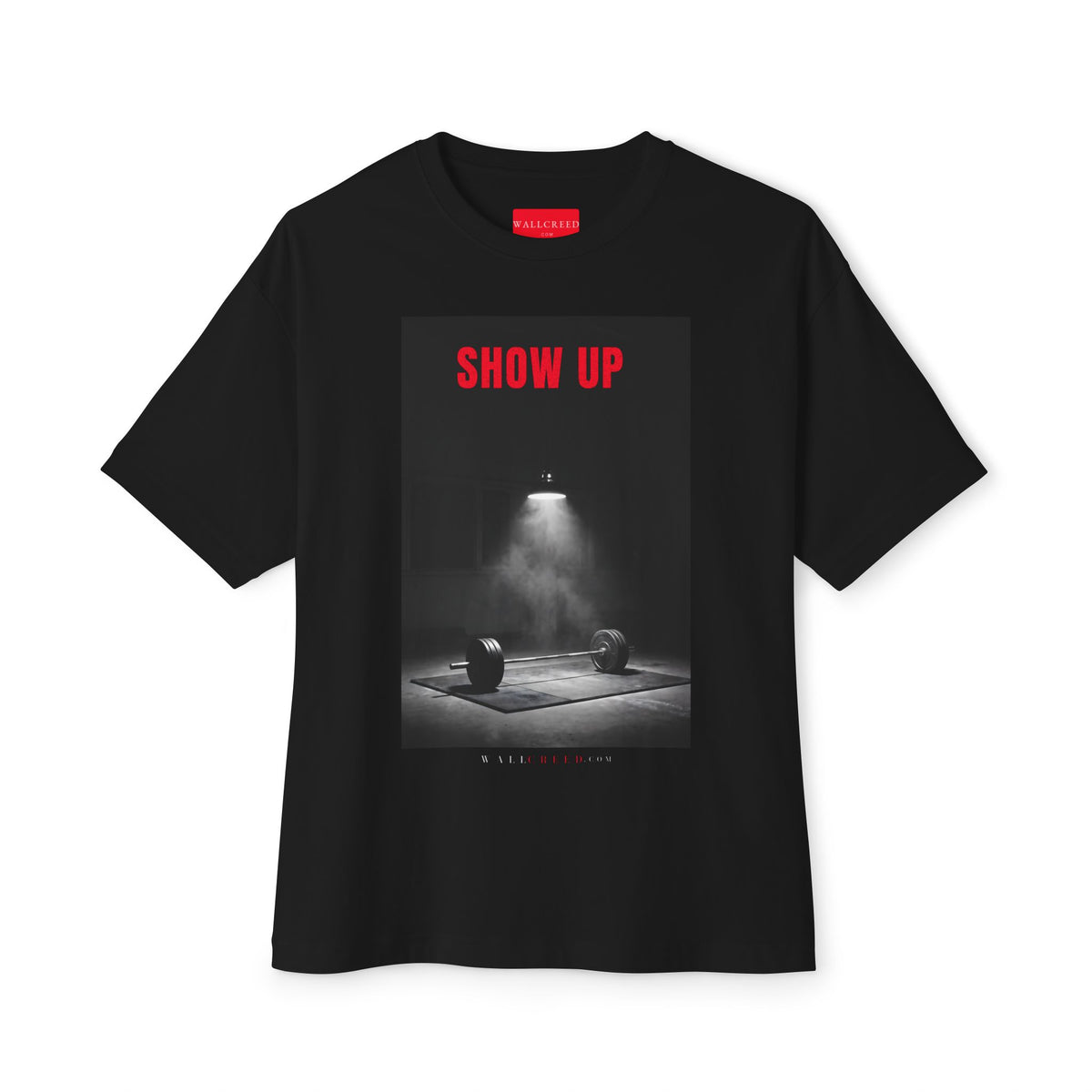 Show Up | Heavyweight Tee (Front + Back)