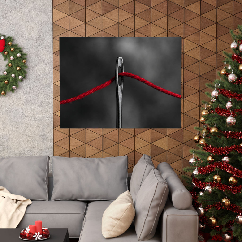 Through the Eye - Professional Office Wall Art | Matte Poster (Landscape)