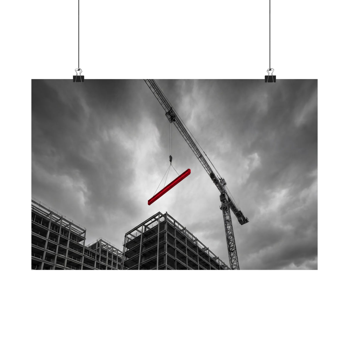 The Next Beam - Art For Business Office | Matte Poster (Landscape)