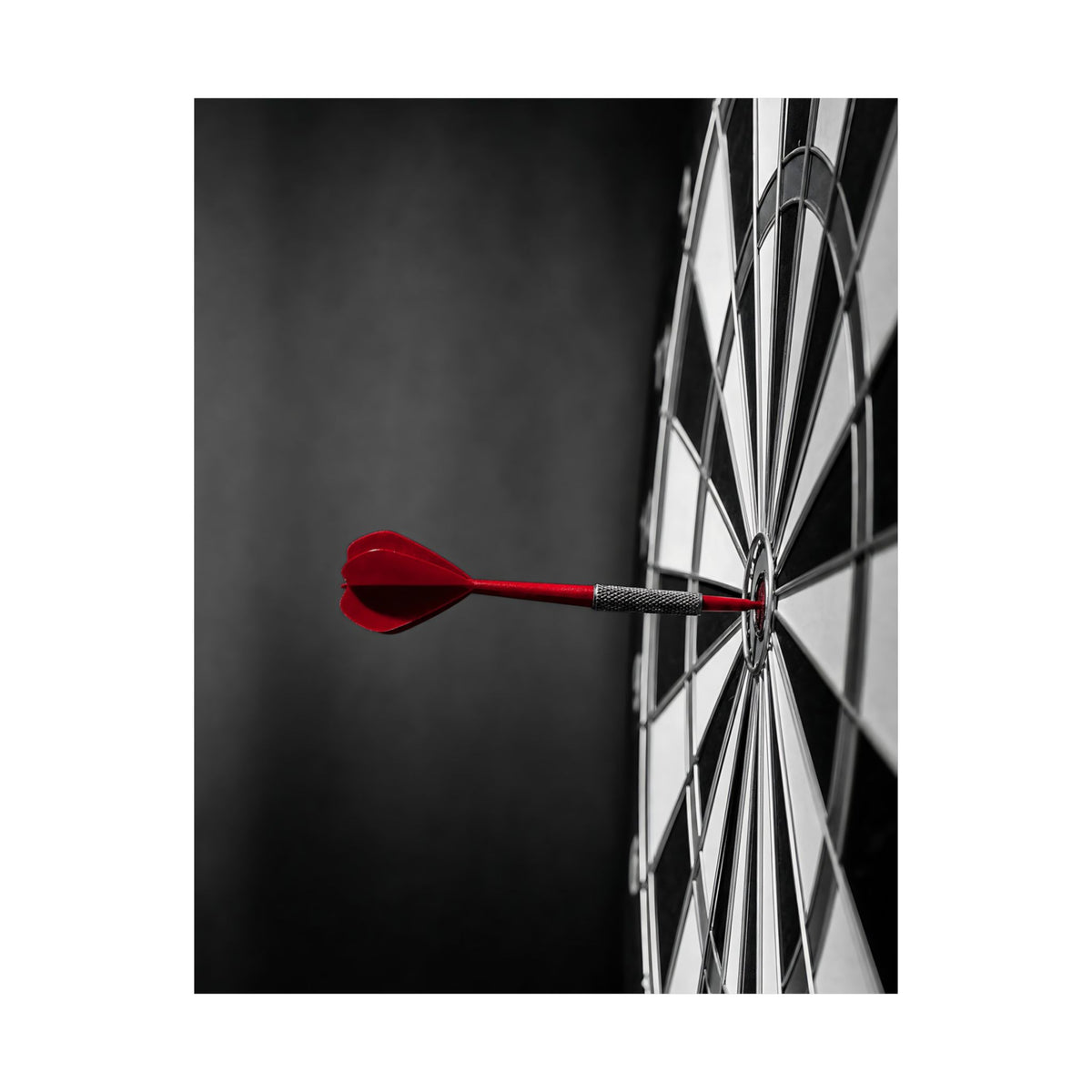 Dead Center - Mens Office Art | Matte Poster