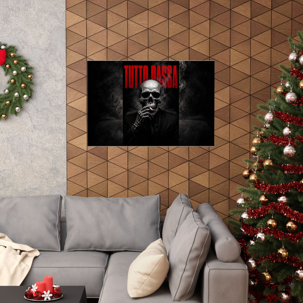 Tutto Passa - Memento Mori | Matte Poster (Landscape)
