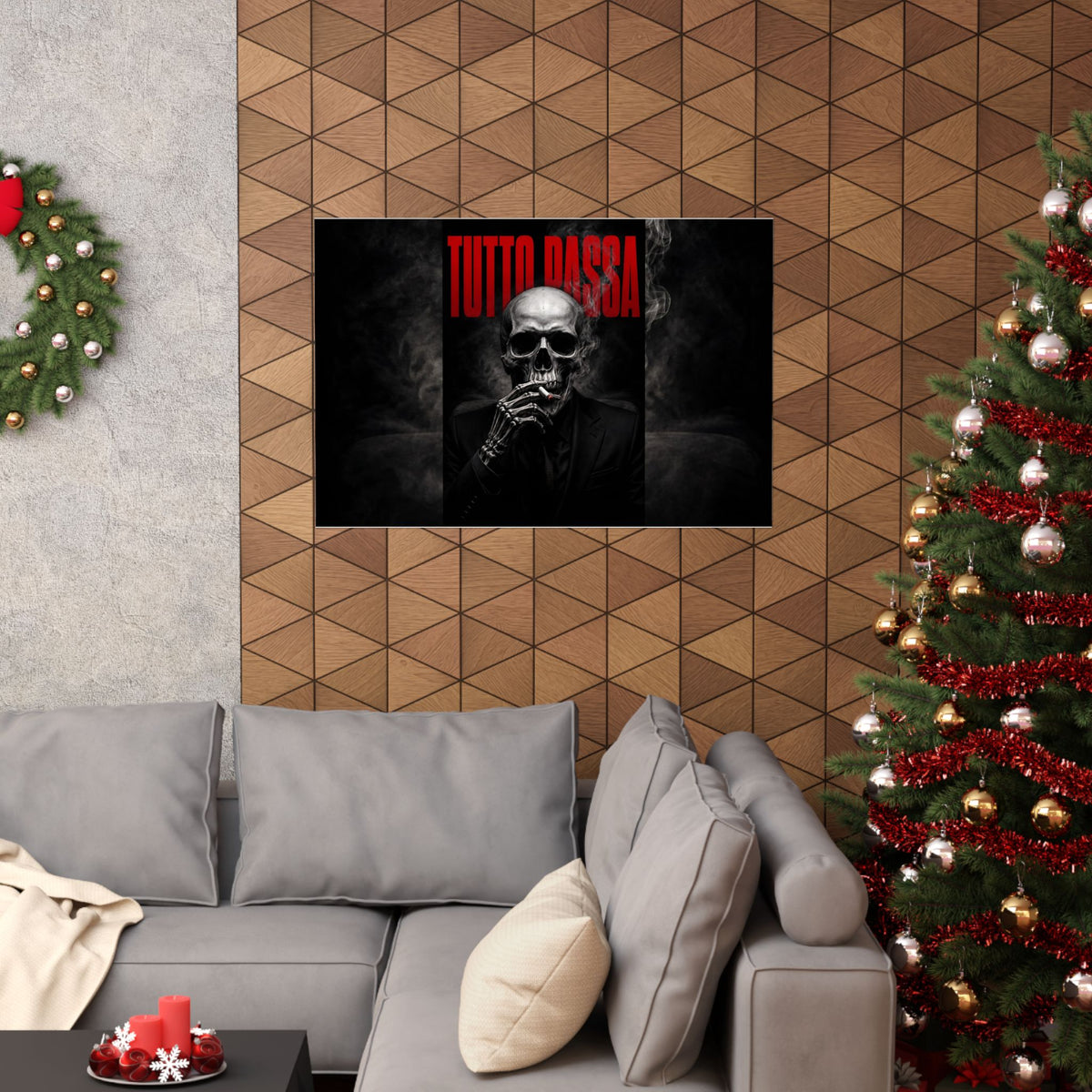 Tutto Passa - Memento Mori | Matte Poster (Landscape)