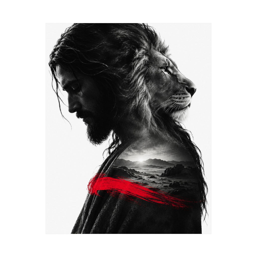 Lion of Judah - Christian Wall Art | Matte Poster