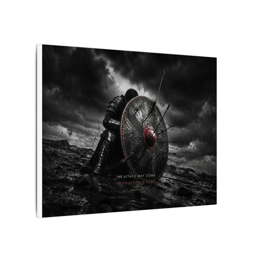 Shield of Faith - Armor of God Wall Art | Canvas (Landscape)
