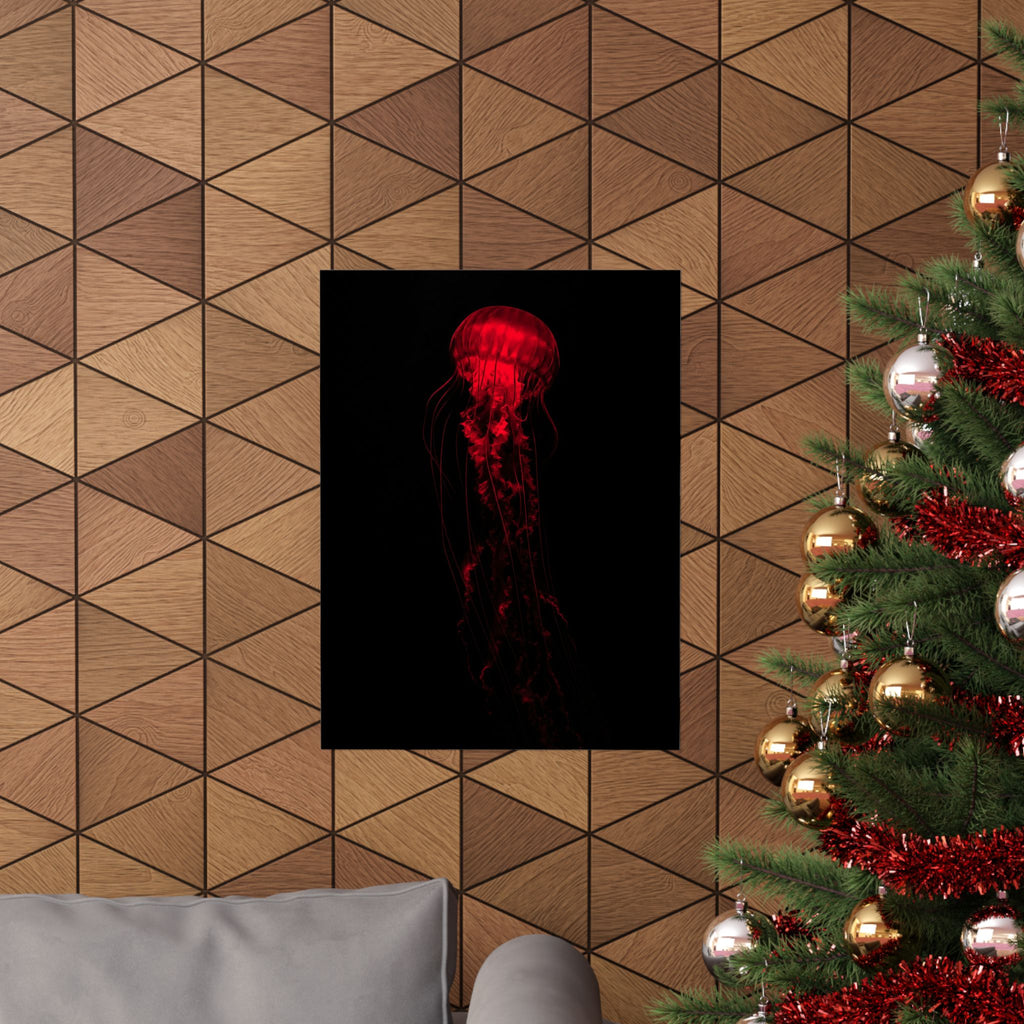 The Drifter - Red Wall Art Decor | Matte Poster