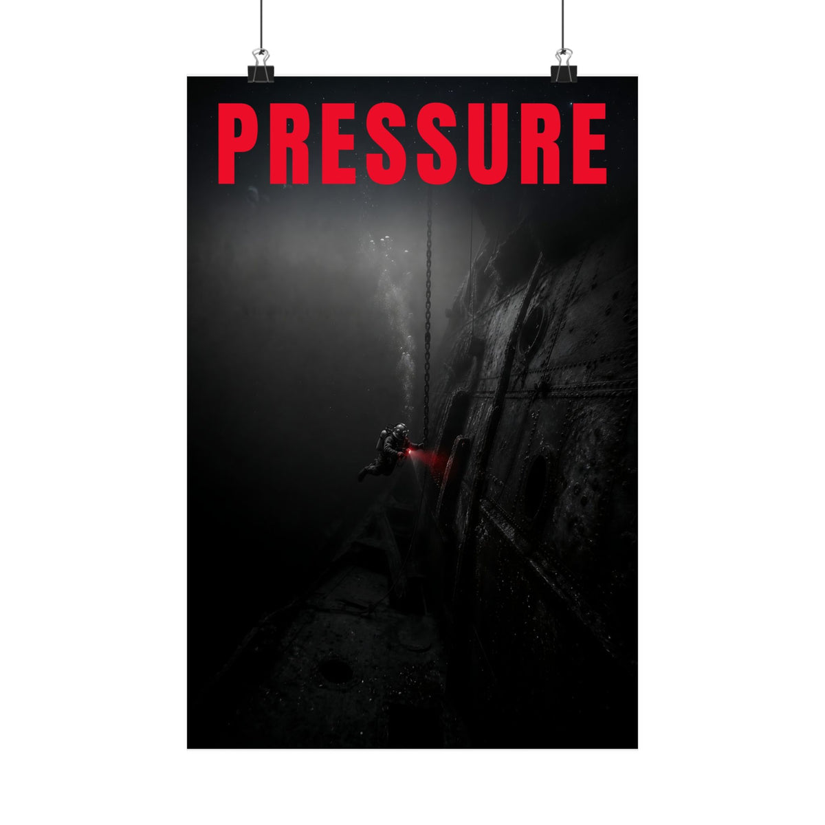 Control the Pressure - Gym Wall Art | Matte Poster