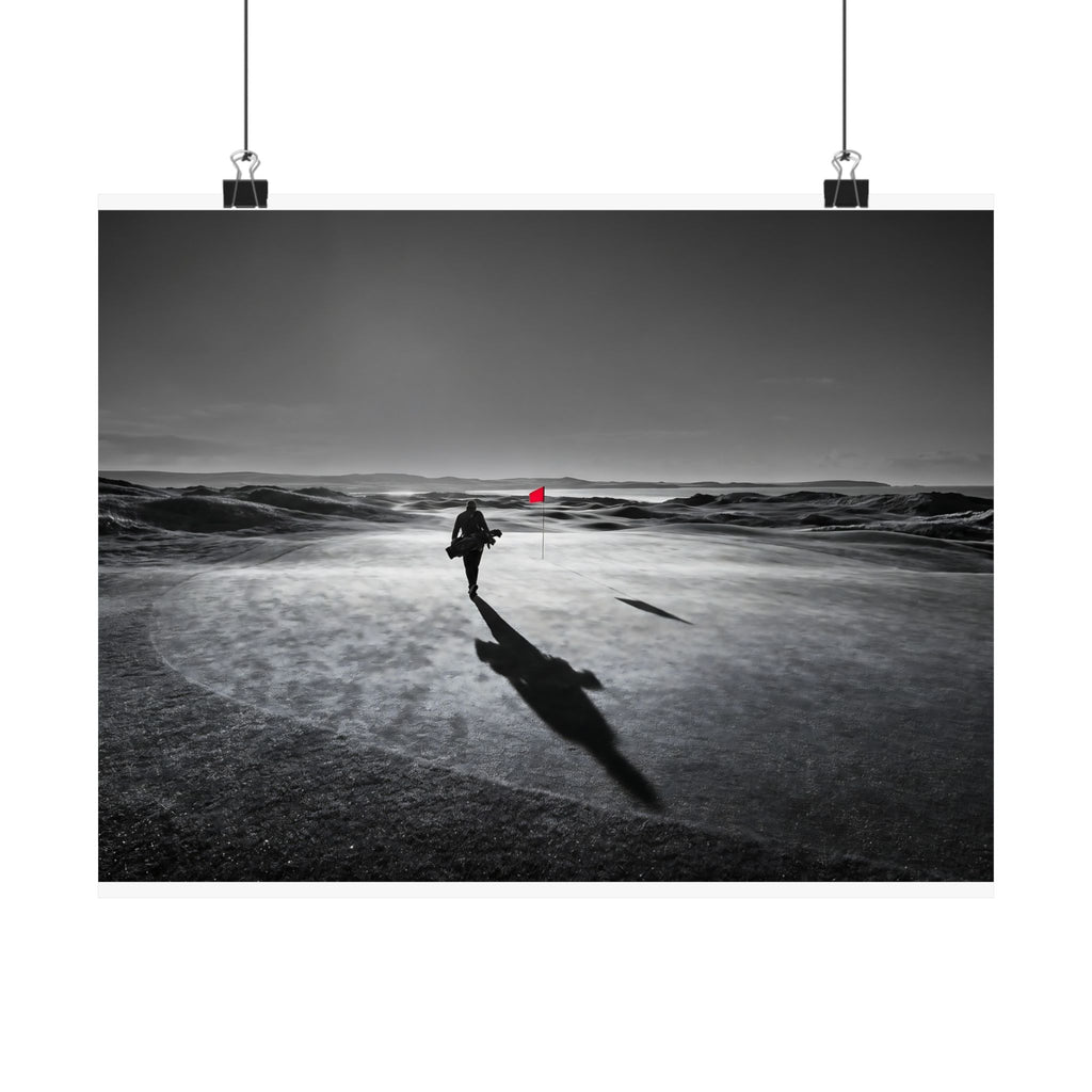 The Walk - Golf Course Wall Art | Matte Poster (Landscape)