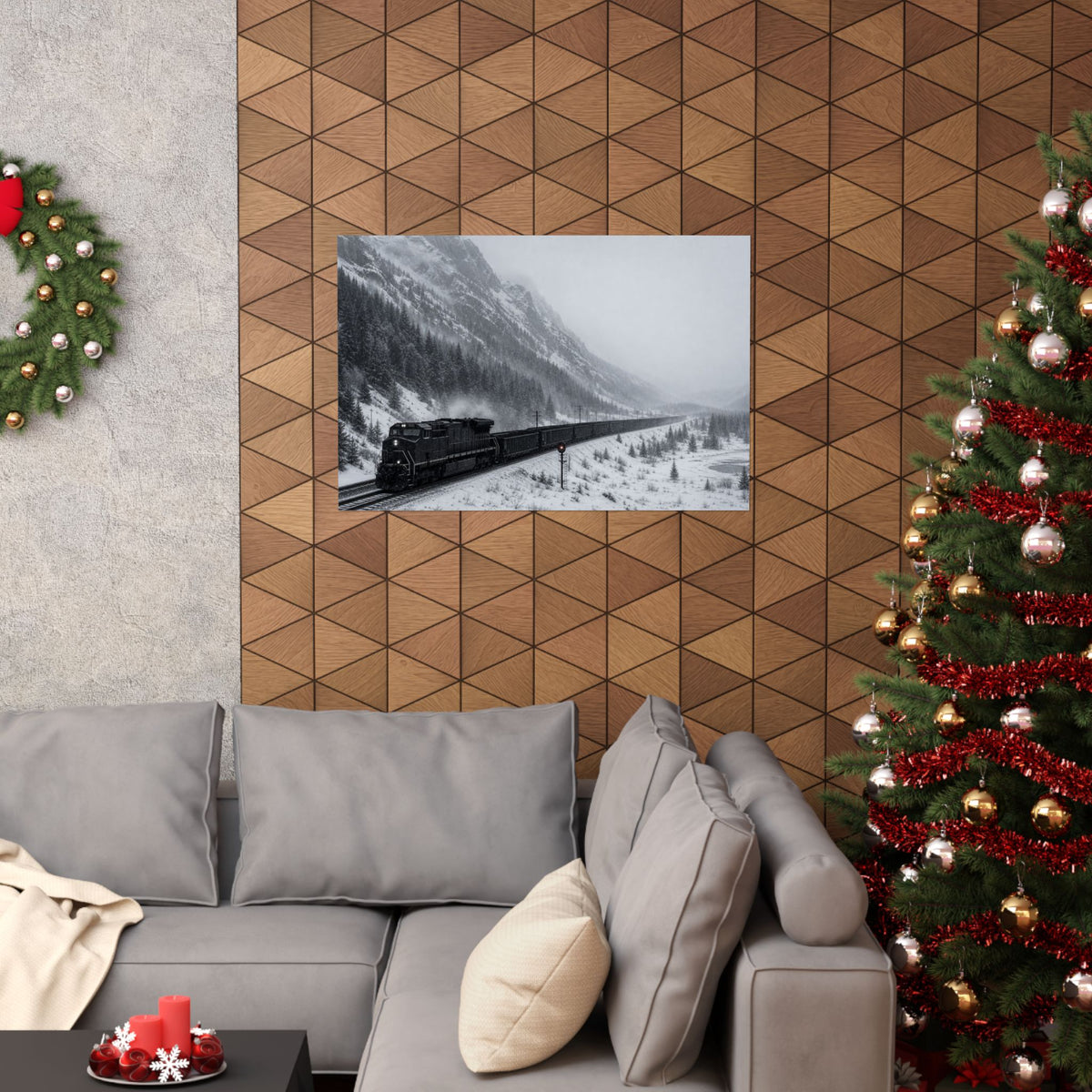 Keep Moving - Master Bedroom Wall Art | Matte Poster (Landscape)