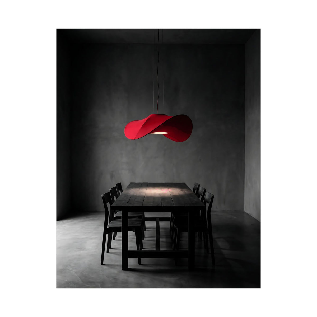 The Light Over the Table - Dining Room Wall Art | Matte Poster