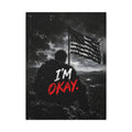 I'm Okay - Man Cave Wall Art | Canvas