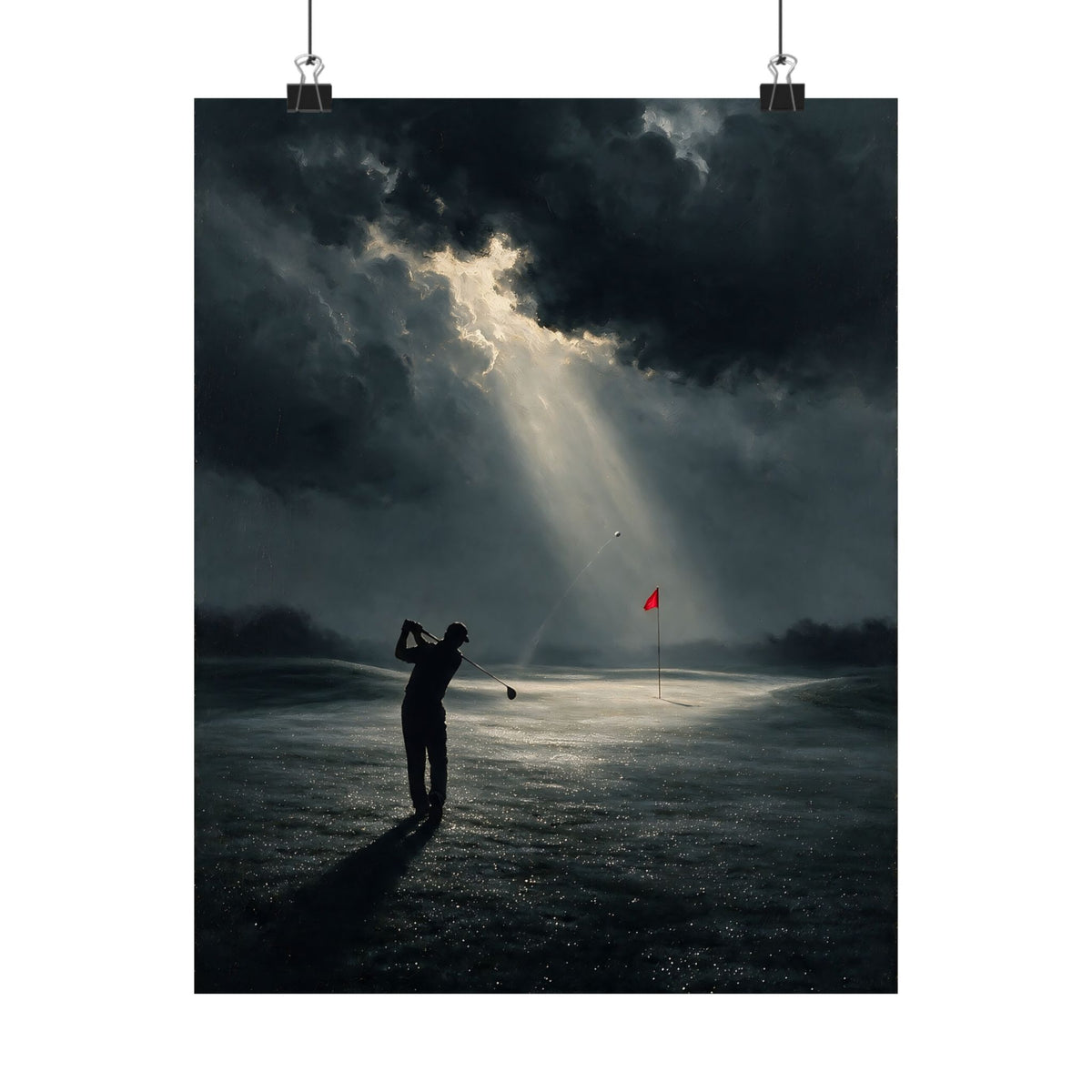 Dawn Patrol - Golf Art | Matte Poster