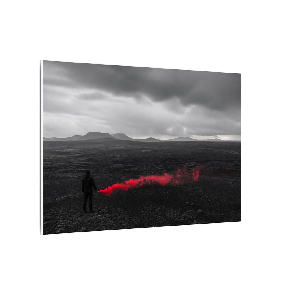 Refuse to Disappear - Above Bed Wall Art | Canvas (Landscape)