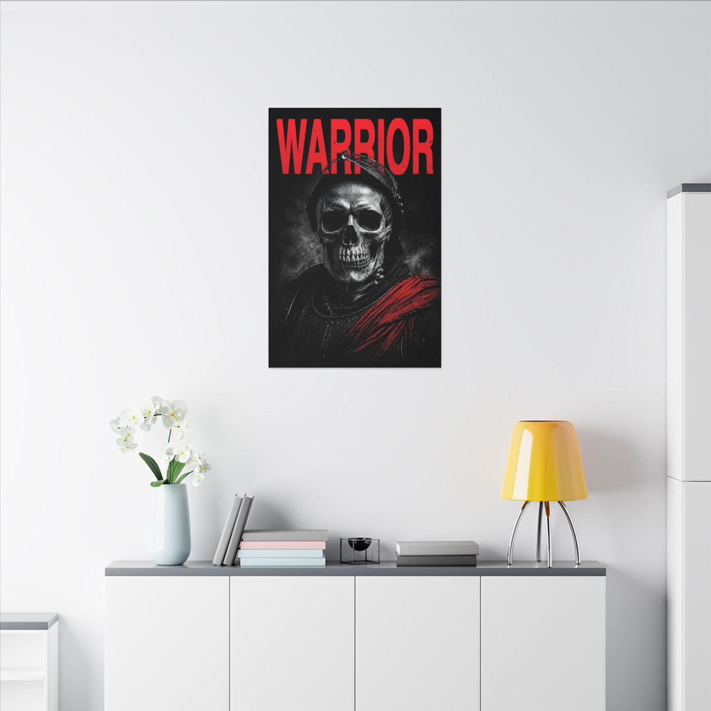 Warrior - Skull Painting | Canvas