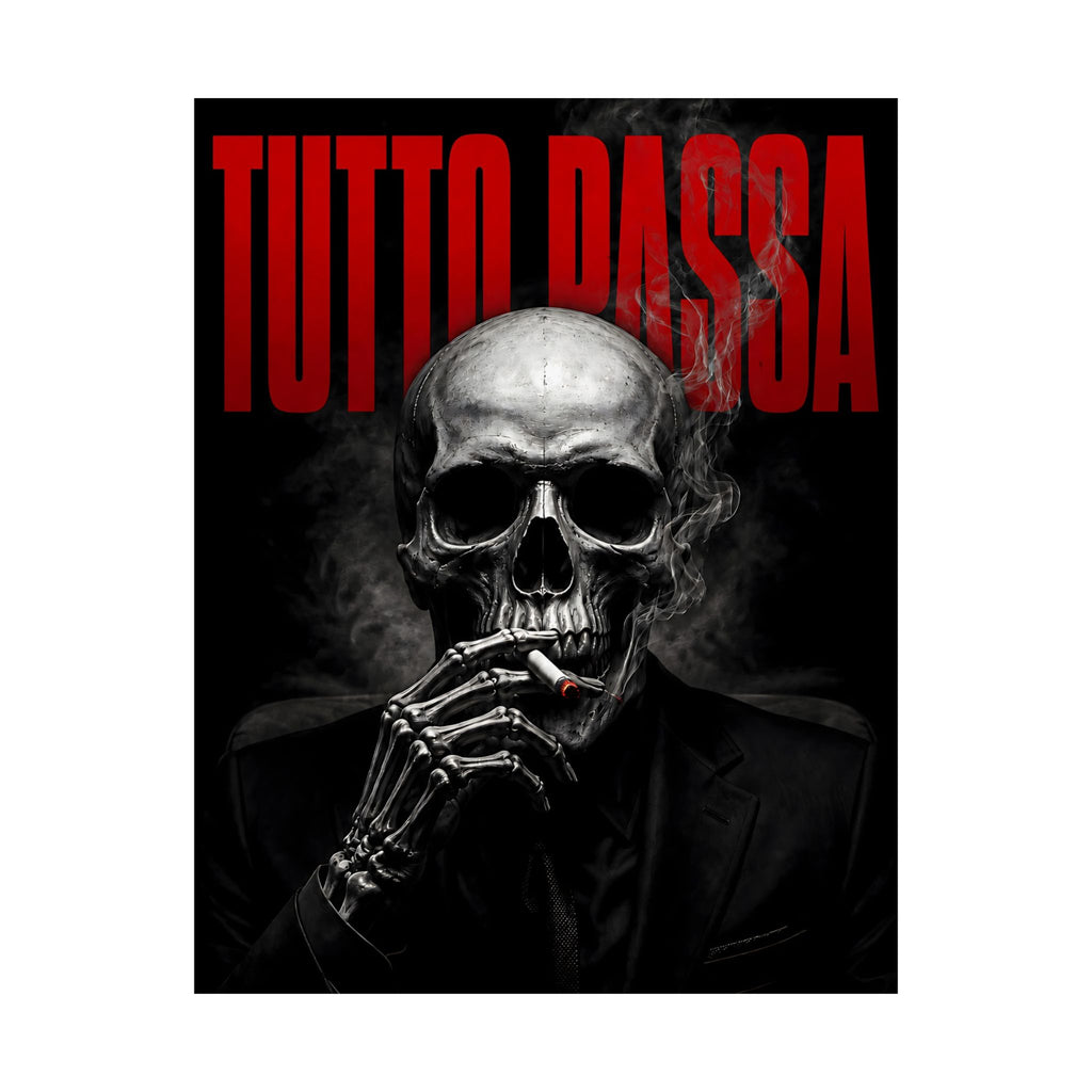 Tutto Passa - Memento Mori | Matte Poster