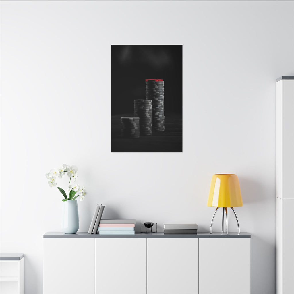 The Chip on Top - Business Office Wall Art | Canvas