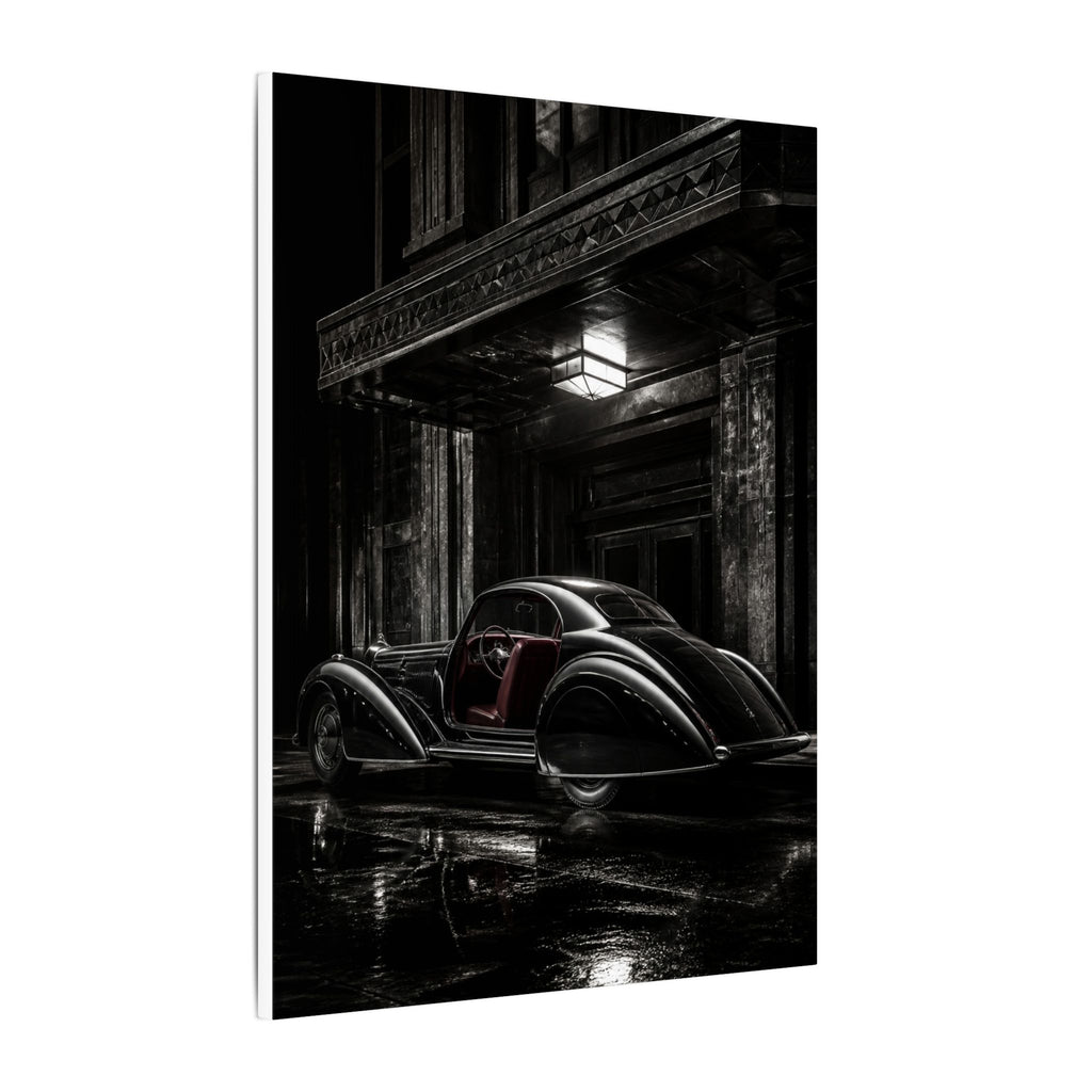 Art Deco Coupe - Art Deco Car Wall Art | Canvas