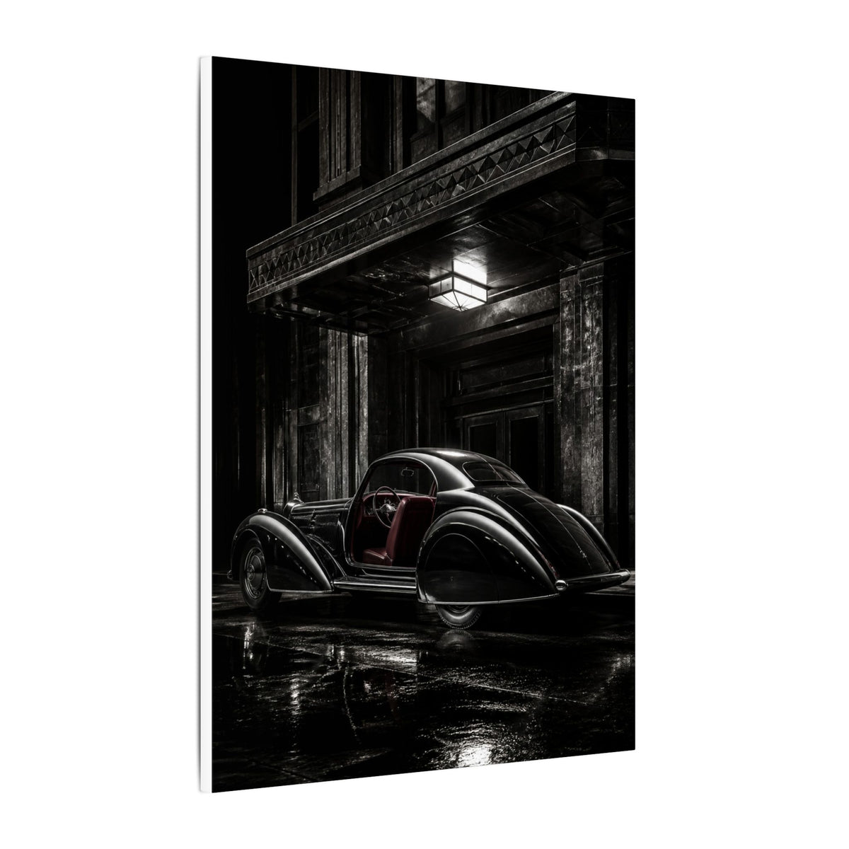 Art Deco Coupe - Art Deco Car Wall Art | Canvas