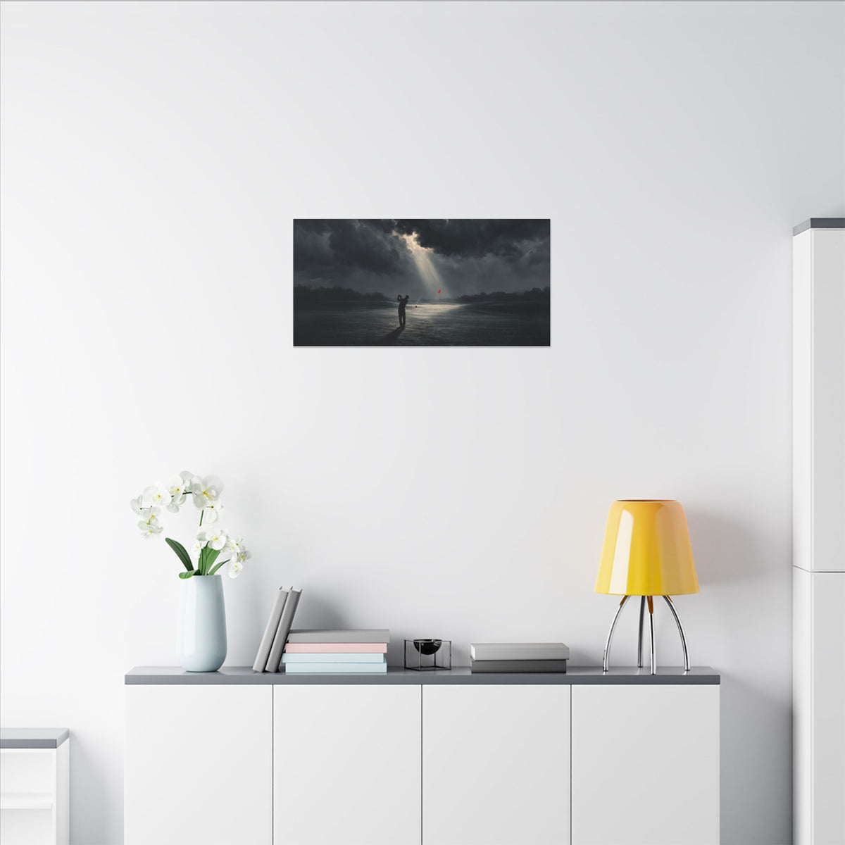 Dawn Patrol - Golf Art | Canvas (Panoramic)
