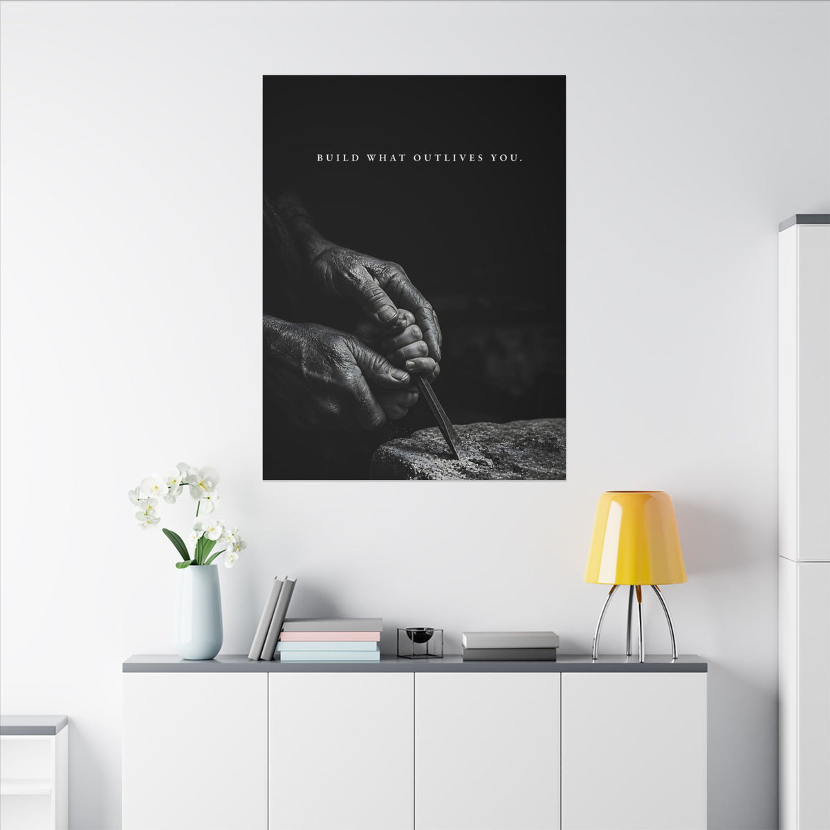Build What Outlives You - Motivational Posters | Canvas