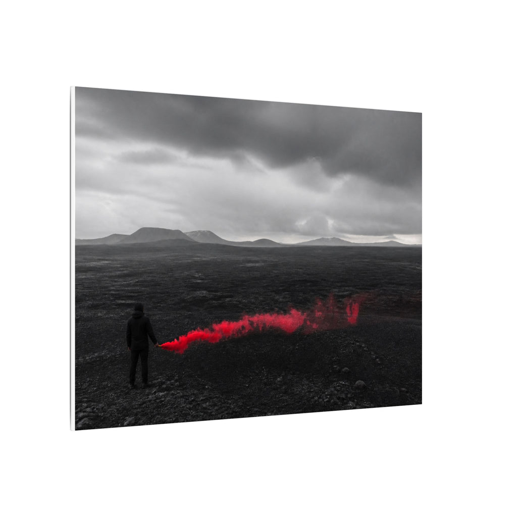 Refuse to Disappear - Above Bed Wall Art | Canvas (Landscape)