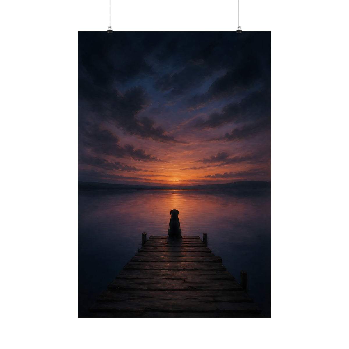 The Wait - Bedroom Wall Art | Matte Poster