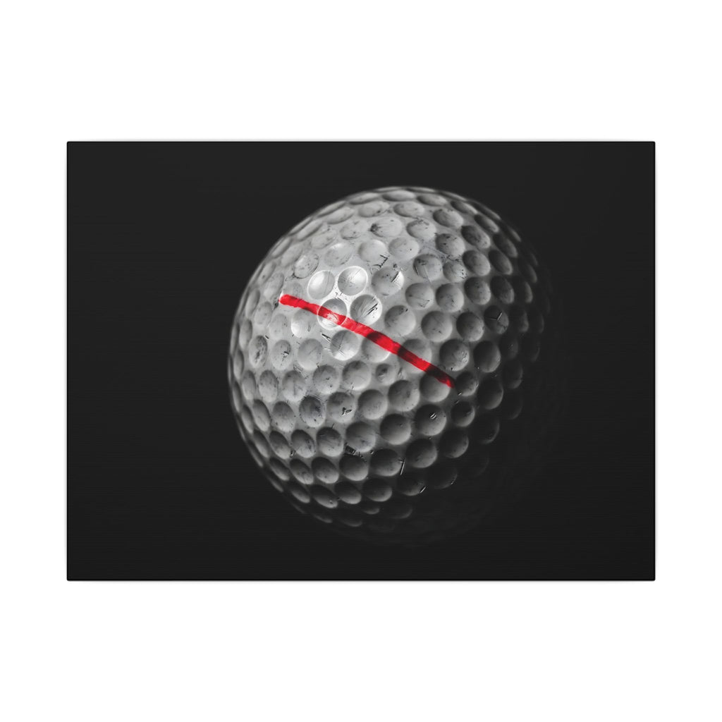 Still in Play - Golf Artwork | Canvas (Landscape)