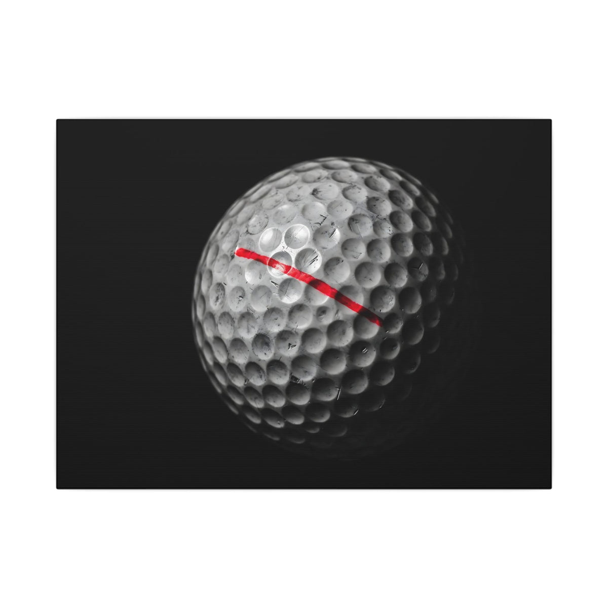 Still in Play - Golf Artwork | Canvas (Landscape)
