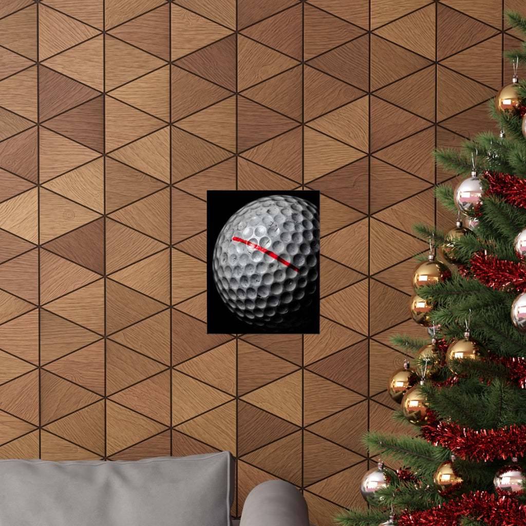 Still in Play - Golf Artwork | Matte Poster