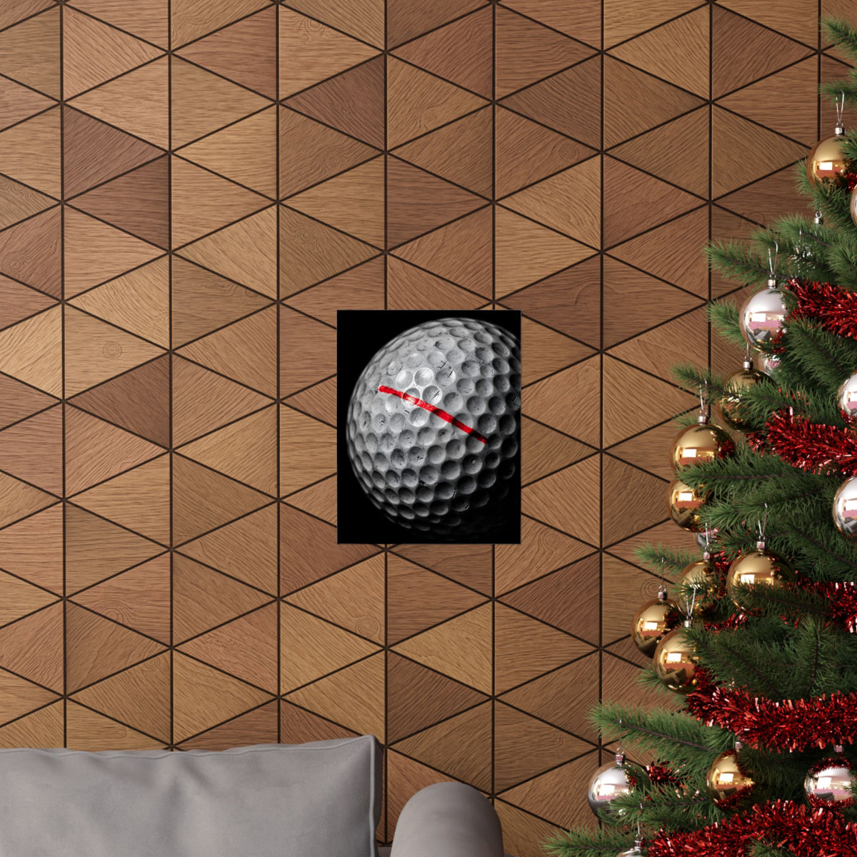 Still in Play - Golf Artwork | Matte Poster