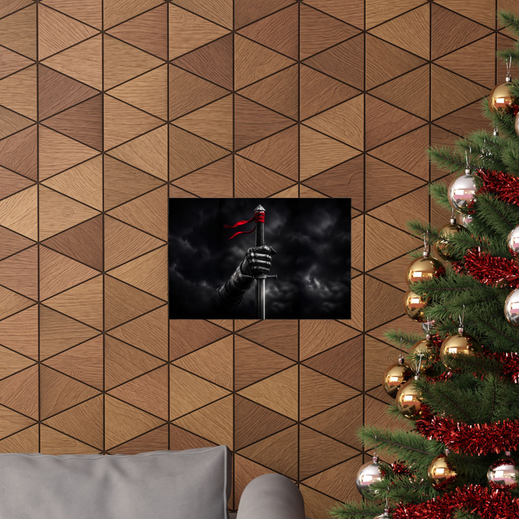 Sword of the Spirit - Armor of God Wall Art | Matte Poster (Landscape)