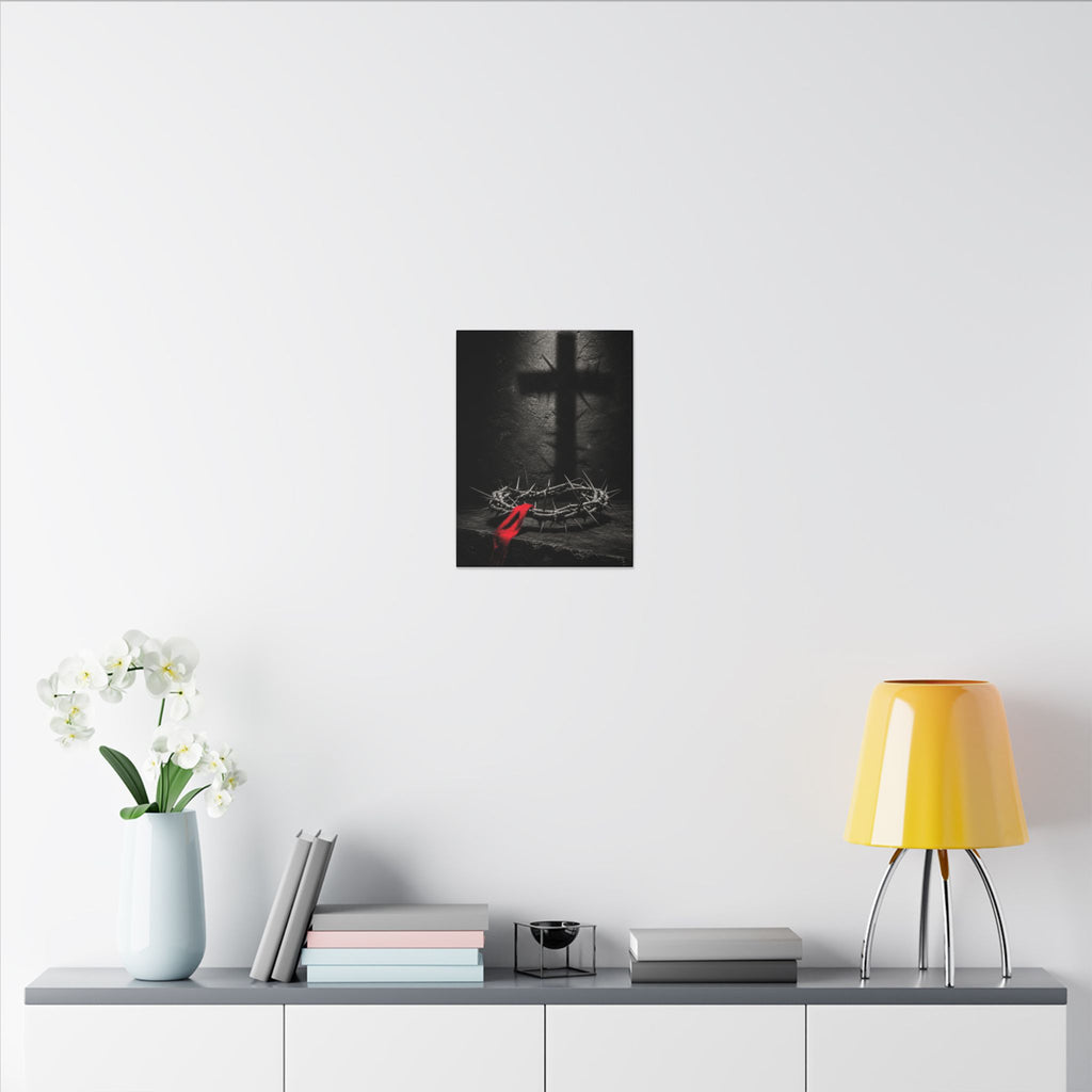 Crown and Shadow - Crown of Thorns Wall Art | Canvas